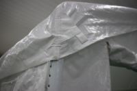 Abri de voiture en toile rétractable pliable résistant à l'eau de haute qualité couvre abri de voiture