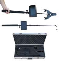 Caméra d'inspection de sécurité sous véhicule numérique portable UVSS/UVIS 5MP 1080P HD étanche avec perche télescopique et DVR 7 pouces