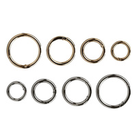 Boucles de sac en métal 18-40mm, anneaux en O, mousquetons à ressort, crochets de suspension, porte-clés, fermoirs pour bijoux DIY et accessoires de sac