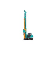 Foreuse rotative sur chenilles SWDM80 pour travaux de génie civil, profondeur de forage max. 27 m, vitesse de levage max. 72 m/min