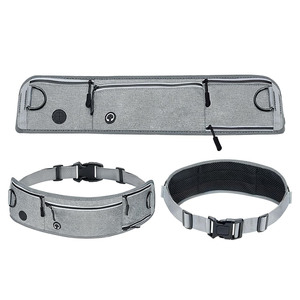 Sabuk Pinggang yang Dapat Disesuaikan dengan Kantong Terpisah, Tahan Beban 240LB, untuk Berjalan, Berlari, Jogging, Hiking, Bersepeda, dan Latihan - Product Image 5