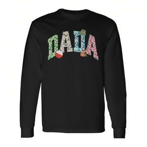Dada Of The Big One Fishing O Fish Ally T-shirt à manches longues pour la famille, pour le 1er anniversaire - Product Image 2