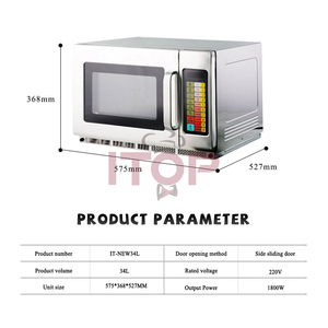 34L Large Capacity Easy Operation and Precise Control Energy Saving Automatic Cheaper Price <b>Microwave</b> Convection Ove Full Screen - Product Image 6