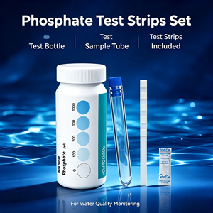 Bandelettes de test de <span class=keywords><strong>phosphate</strong></span> pour l'eau domestique, détection facile du <span class=keywords><strong>phosphate</strong></span> pour aquarium, étang et eau potable - Product Image 4