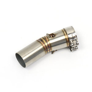 Convient pour BMW F650GS F700GS <span class=keywords><strong>F800GS</strong></span> ADV, tuyau d'échappement intermédiaire en acier inoxydable - Product Image 2