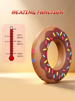 Alwup Heizender Donut-Penisring Sexspielzeug - Aufwärm-Design für verbesserten Komfort und intime Stimulation