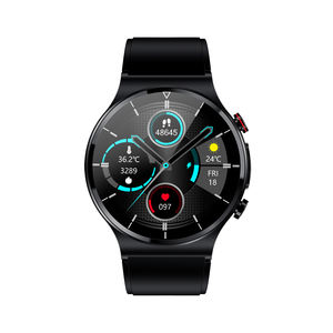 Pantalla de 1,32 pulgadas E88 Ecg Ai Diagnóstico Reloj inteligente Temperatura corporal Ritmo cardíaco Presión arterial Oxígeno Spo2 Smartwatch - Product Image 4