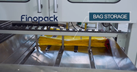 Machines d'emballage de poudre de lait multifonctionnelles entièrement automatiques 25 kg, machine de remplissage et d'emballage de poudre de lait, machine d'emballage de sachets de lait
