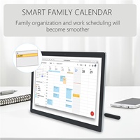 Calendario Digital con Pantalla Táctil de 15-43 Pulgadas y Planificador de Pared, Pizarra Inteligente para Organización de Tareas y Horarios de Trabajo