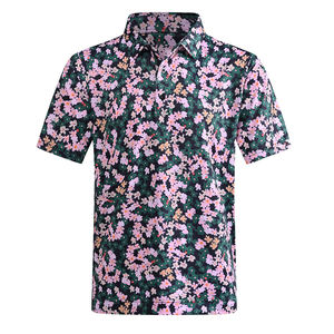 Camisas Polo de Golf Reflectantes de Secado Rápido, Personalizadas con Logotipo, Sublimación, Poliéster, Spandex, Estampado, Manga Corta, de Lujo - Product Image 3