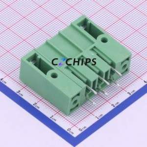 KF2EDGSVM-7.62-3P Plug-in Terminal Block Through hole,P=7.62mm Connector Board-to-Board / Socket Closed Screw Fixing 1x3P 7.62mm - Product Image 1