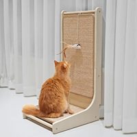 Griffoir pour chat Sisal Cat Scratch Pad Planche à gratter incurvée pour chat