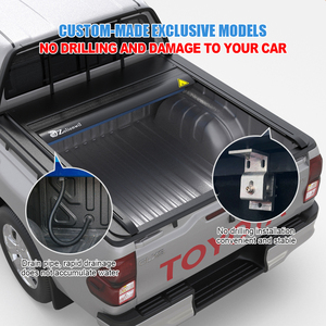 Zolionwil - Couverture de benne rigide <span class=keywords><strong>électrique</strong></span> en aluminium pour Toyota Hilux 2010 2012 2025 - Double cabine simple - <span class=keywords><strong>Prix</strong></span> de la couverture de benne - Product Image 3