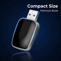 Adaptateur sans fil CarPlay Android Auto C682c 2 en 1, clé USB Plug and Play pour iPhone Android, CarPlay filaire pour modèles de voitures