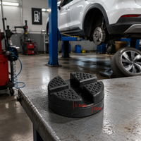 Cale de levage de style croisé en caoutchouc haute densité pour le soutien de levage et la protection du châssis des véhicules électriques à énergie nouvelle