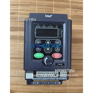 INVT CHE100-0R4G-S2 VFD AC DRIVE 0.4KW 220V 1-PHASE INPUT 3-PHASE จัดส่งรวดเร็ว ใช้แล้ว H - Product Image 1