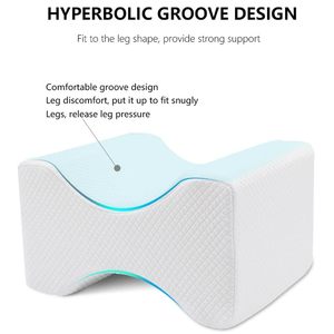 Coussin de genou en mousse à mémoire de forme pour dormeurs latéraux, oreiller de lit en forme de H pour les jambes, coussins de jambe en mousse à mémoire de forme pour colonne vertébrale torsadée - Product Image 6