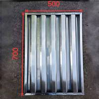 Filtre à graisse pour hotte de cuisine commerciale SS430 201, filtre à déflecteur de graisse pour l'élimination des fumées d'huile, filtre à air