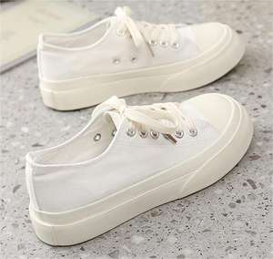 Настраиваемые от производителя OEM ODM, оптовая продажа, Классические парусиновые туфли, женские спортивные кроссовки на открытом воздухе, резиновые кроссовки - Product Image 6