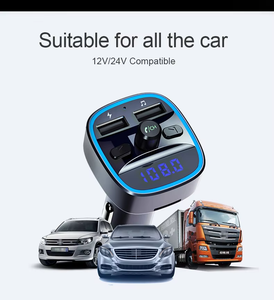 Lecteur <span class=keywords><strong>MP3</strong></span> pour voiture série <span class=keywords><strong>T25</strong></span>, chargeur de voiture, chargeur rapide, kit mains libres BT5.0, émetteur FM - Product Image 6