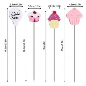 Reusable Stainless Steel Cake Probe Needle Muffin Bread Tester Skewer Pin Baking <b>Kitchen</b> Metal Tool for Desserts - Product Image 6