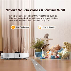 AIRROBO خط إنتاج Pa تنظيف السجاد بالليزر بالموجات فوق الصوتية منطقة الحيوانات الأليفة عميق منع الشعر تتشابك السيارات إفراغ ذاتي - Product Image 6