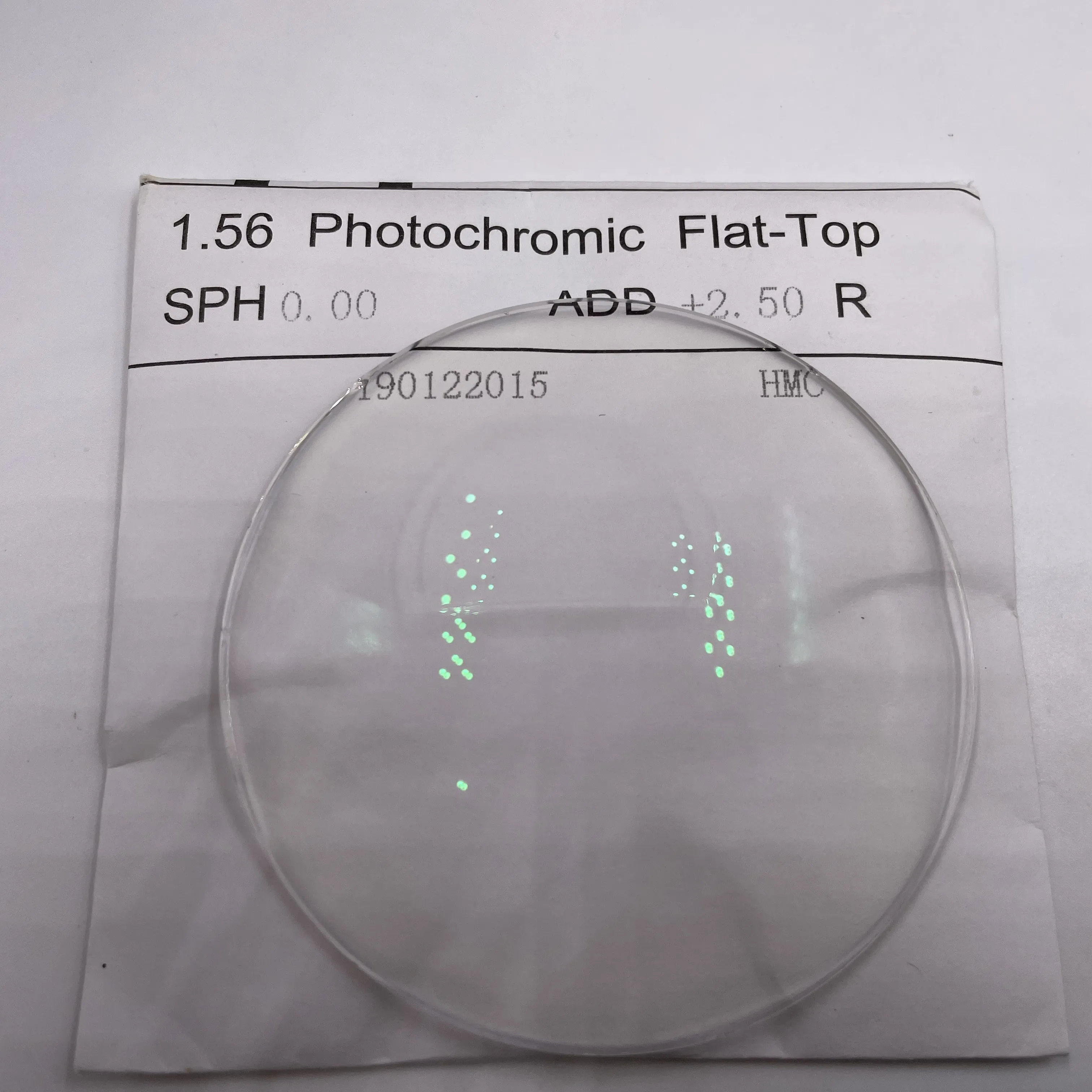 1.56 फ्लैट शीर्ष Photochromic फोटो ग्रे ब्राउन बाइफोकल चश्मा ऑप्टिकल लेंस चश्मा