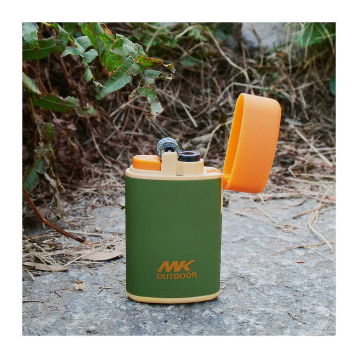 cigarette case torch lighter LouisaStore Dispenser with Butane Jet (Holds 8) The Worlds Smallest pocket size Golf Bag Blow Torch Refillable Versatile Lighter in Gift Box features an adjustable flame and push button action MK Luxury Windproof Torch Lighter