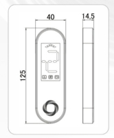 Panneau de commande tactile intelligent INLIFT pour ascenseur, COP LOP, en acier inoxydable, fonction multi-touch, résistant à la corrosion, pour villa et hôtel
