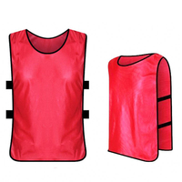 Nouveaux produits maillot de football personnalisé chemise d'été gilet d'entraînement maillot de football bavoirs de football pour l'entraînement de football