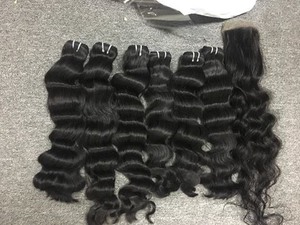 ผมเวียดนามแบบเวฟดิบ จัดเรียงเส้นผมตามธรรมชาติ ผมเวียดนามแท้แบบเวฟ สำหรับต่อผม - Product Image 6