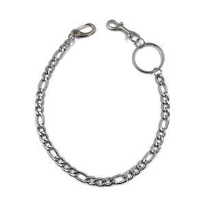 Punk Hip Hop Y2K Street Style Acier Inoxydable Fer Argent Sétaire Taille Poche <span class=keywords><strong>Gourmette</strong></span> Gothique Ceinture Jean Portefeuille Chaîne pour Hommes Femmes - Product Image 6