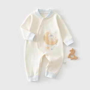Combinaison pour bébé, motif de dessin animé, printemps automne, coton peigné, pyjama d'escalade sans os pour nouveau-né, <span class=keywords><strong>tenue</strong></span> - Product Image 1