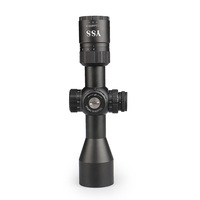 Prix usine vente en gros HK1-0420 tactique optique vue étanche à l'eau antibuée 3-12x44 FFP IR réticule tactique chasse portée