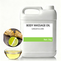 Huile de massage corporelle au citron vert pur naturel de qualité supérieure, hydratante et nourrissante, mélange d'huiles essentielles, vente en gros du fabricant