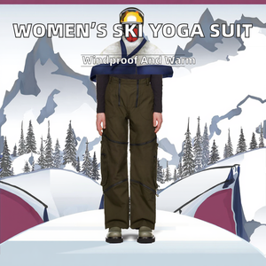 Conjunto Deportivo Transpirable para Mujer, para Esquí, Snowboard, Running, Yoga, Ejercicio, Fitness - Product Image 2