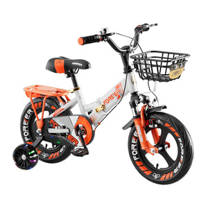 Bicicleta Forever para niños de 12 pulgadas y 4 ruedas con ruedas de entrenamiento y sillín ajustable para edades de 3 a 12 años - Product Image 2