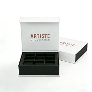 Cajas de Regalo Ecológicas de Lujo Personalizadas, Cajas Rígidas de Papel con Cierre Magnético para Bombones y Chocolates - Product Image 5