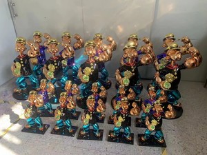 2024 Offre Spéciale personnalisé taille réelle dessin animé <span class=keywords><strong>jeu</strong></span> Figure Art fibre de verre Popeye Statue - Product Image 5