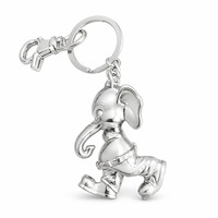 Porte-clés décapsuleur en alliage de zinc, pendentif argent satiné, breloque initiale gravée et imprimée en typographie, léger, cadeau pour sacs