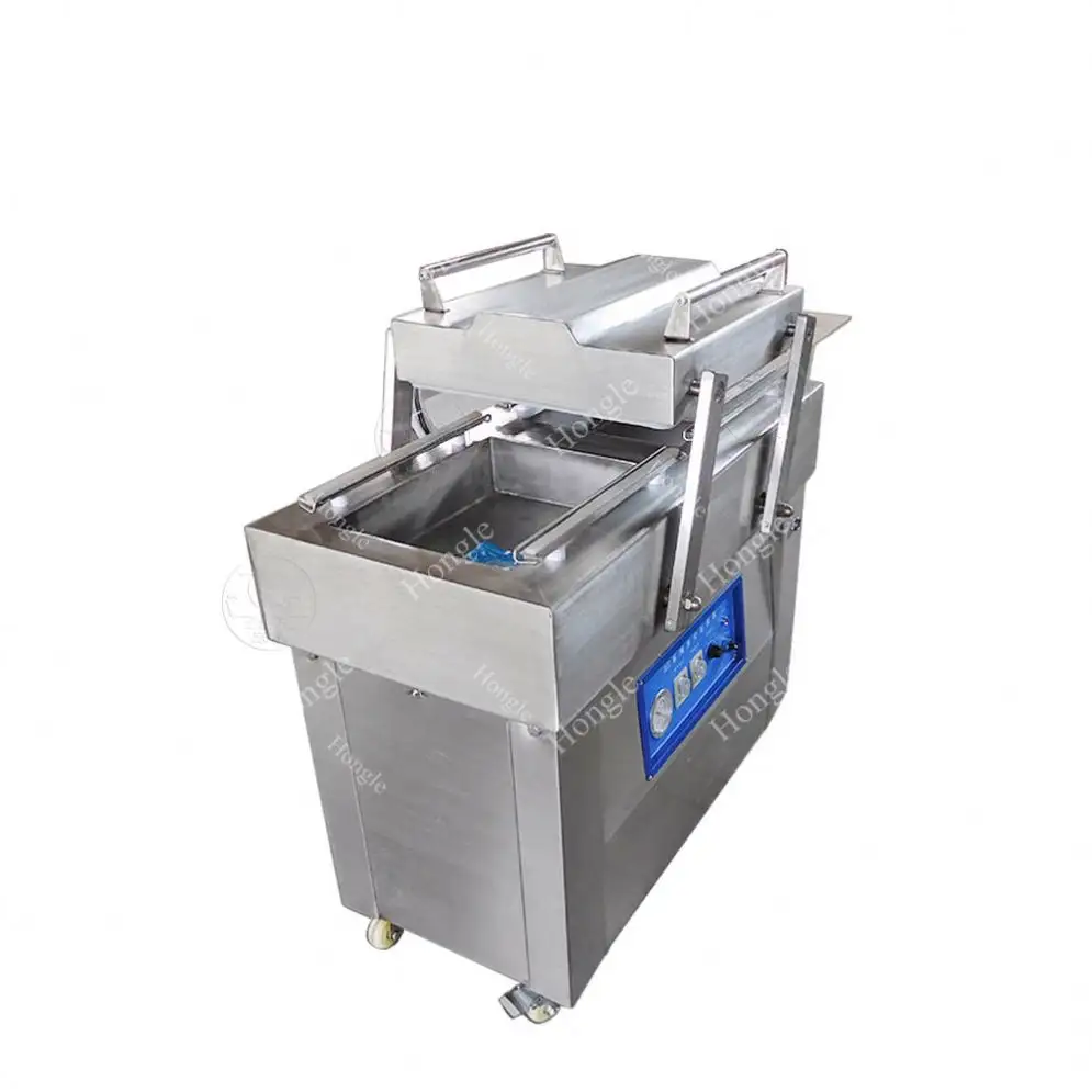 Máquina profissional de embalagem a vácuo para embalagem de carne e alimentos, seladora de câmara de cob de milho doce