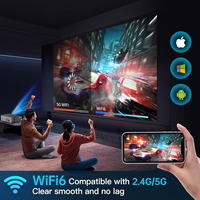 Vente en gros d'usine Projecteurs 4K Full HD Smart Android WIFI Écran miroir Mini projecteur portable Projecteur de téléphone portable domestique
