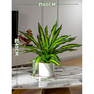 Mini Plantas Artificiales en Maceta, Eucalipto, Caladium, Lavanda, Bonsái, Adorno Verde en Maceta para Decoración del Hogar, Escritorio, Oficina, Mesa - Product Image 6