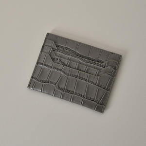 Porta de lujo para patrón Documento Carte Id Credito Cuero Lady Vintage Di Crocodile Tarjeteros - Product Image 2