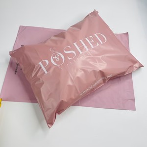 Biểu Tượng Tùy Chỉnh In Poly Bưu Phẩm Quần Áo Bao Bì Vận Chuyển Phong Bì Màu Hồng Bóng Nhựa Gửi Thư Túi Cho Doanh Nghiệp Nhỏ - Product Image 1