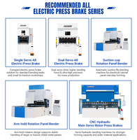 Prensa Plegadora CNC Automática de 100T2200mm con Doble Servoaccionamiento Eléctrico para Doblar Láminas de Acero Inoxidable de 5.5mm