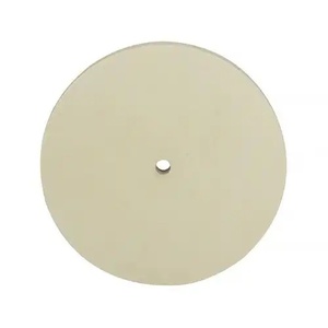 Almohadilla de Pulido y Abrillantado de Doble Cara 100% Lana para Pulidora de Coches, Compatible con OEM, Uso en Amoladora Angular Flexible de 125mm, Garantía de 3 Años - Product Image 1