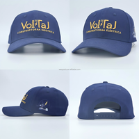 Gorra Snapback Personalizada de 6 Paneles Sin Estructura con Logotipo Bordado a Mano; Estilo Deportivo pero Formal; Apta para Uso Profesional