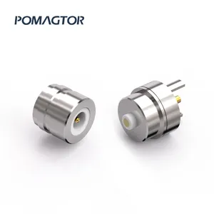 6mm fast charging 2pin round head magnetic connector for smart wearable device