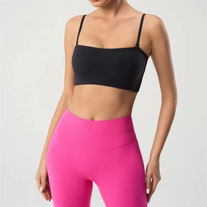 Sujetador Deportivo Personalizado de Moda, Sujetador Deportivo para Mujer, a Prueba de Impactos, con <span class=keywords><strong>Tirantes</strong></span> Ajustables para Yoga y Fitness - Product Image 6